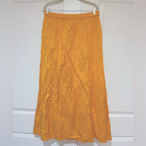 J.Crew collection NWT textured satin skirt set lined with pockets sz L set - Picture 9 of 16